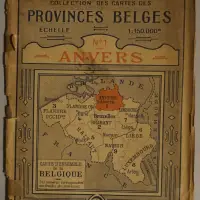 Collection des cartes des provinces belges