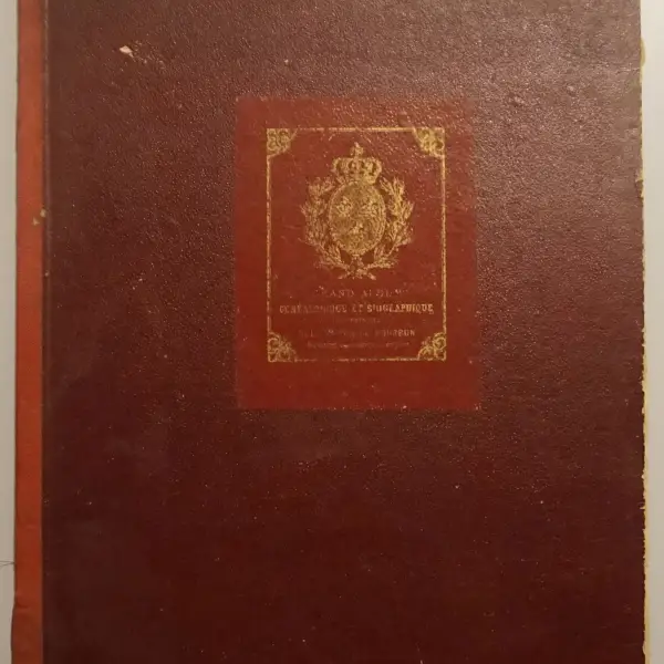 Grand album généalogique et biographique des princes de la maison de Bourbon depuis ses plus anciennes origines et principalement depuis son avènement au trône de France jusqu'au 31 mai 1888