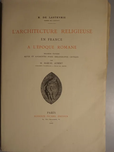 L'Architecture religieuse à l'époque romane en France