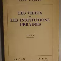 Les Villes et les Institutions urbaines