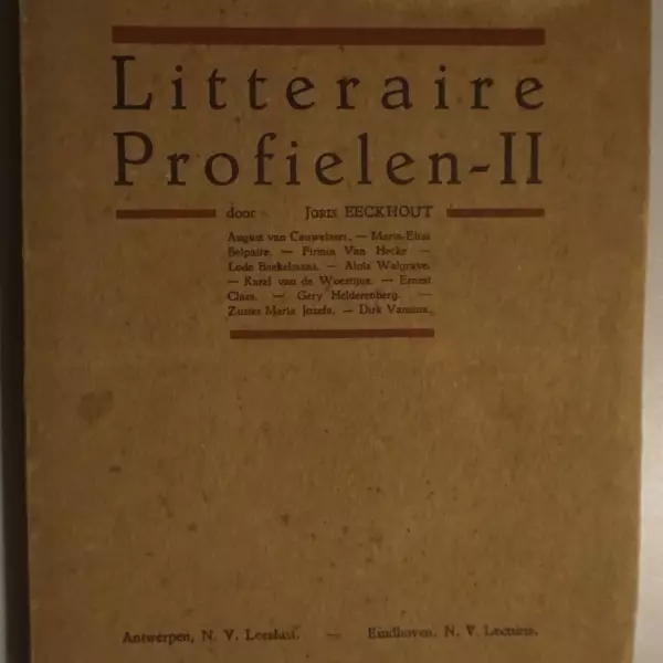 Litteraire profielen II