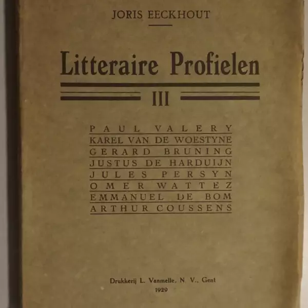 Litteraire profielen III