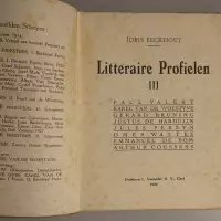 Litteraire profielen III