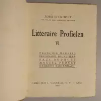 Litteraire profielen VI