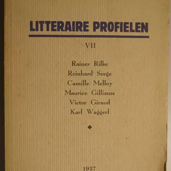 Litteraire profielen VII