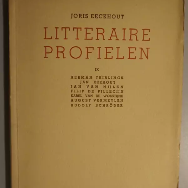 Litteraire profielen IX