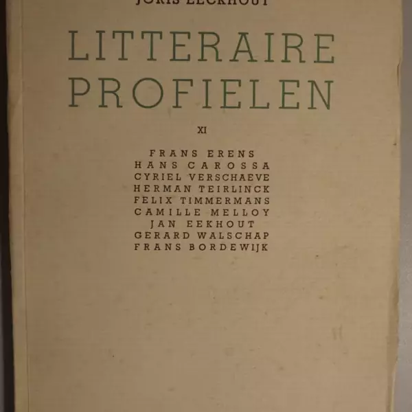 Litteraire profielen XI