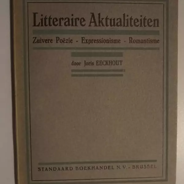 Litteraire Aktualiteiten