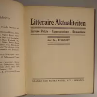 Litteraire Aktualiteiten