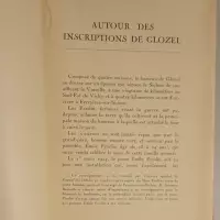 Autour des inscriptions de Glozel