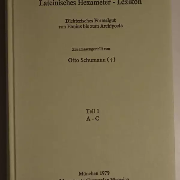 Lateinisches Hexameter-Lexikon