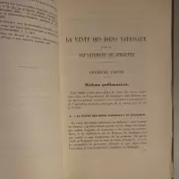 La vente des biens nationaux dans le département de Jemappes
