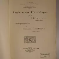 Législation Héraldique de la Belgique 1595-1895