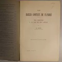 Les baillis comtaux de Flandre des origines à la fin du XIVe siècle