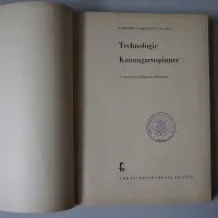 Technologie Kammgarnspinner