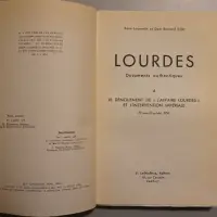 Lourdes. Documents authentiques