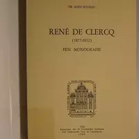 René De Clercq (1877-1932) een monografie