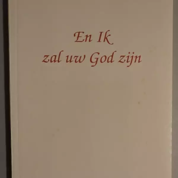 En Ik zal uw God zijn